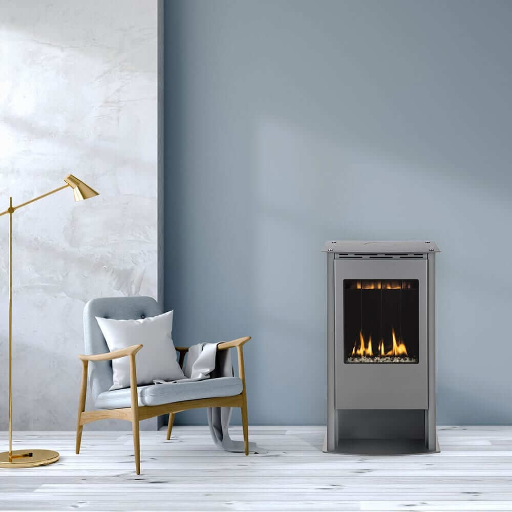 ローグ@まとめ買い歓迎Flamescale Furnace CF Hargrove 19 Inch Olde World Basket Vent Free Gas Log Set With